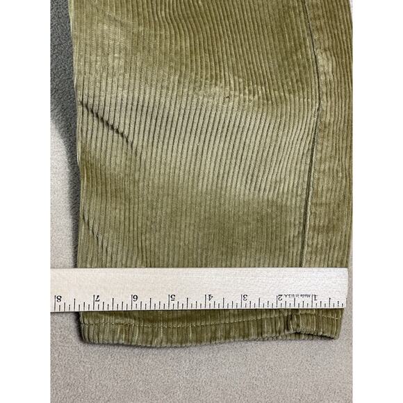 Levis‎ Pants Womens 30x30 Green Corduroy Straight Leg Regular Fit Mid Rise Retro - Picture 10 of 13